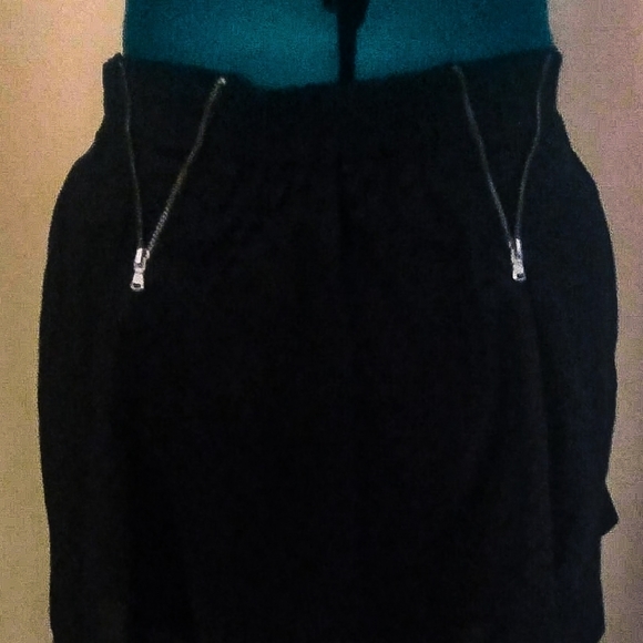 VANS WEBSTER BLACK MINI SKATE SKIRT - Picture 4 of 8